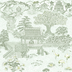 新中式壁纸壁画-ID:875543123