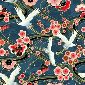 新中式花鸟壁纸-ID:581278095