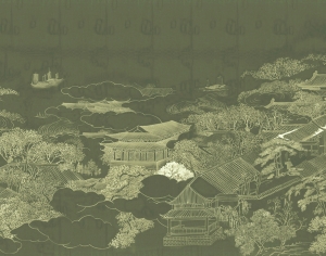 新中式壁纸壁画-ID:911751036