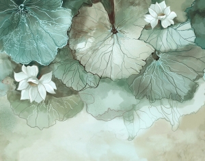 新中式壁纸壁画-ID:224421027