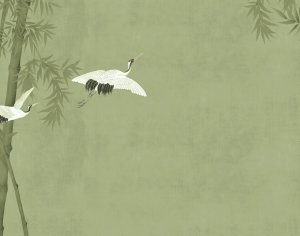 新中式壁纸壁画-ID:112829286