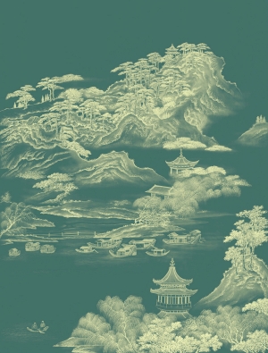 新中式壁纸壁画-ID:262244944