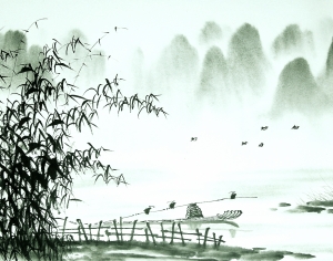 新中式壁纸壁画-ID:784909011