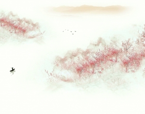 新中式壁纸壁画-ID:325308084