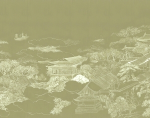 中式壁纸-ID:361222035