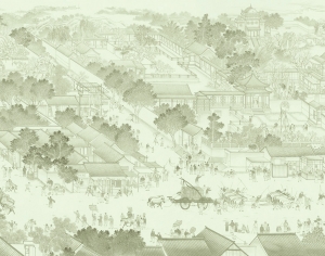 新中式山水壁纸-ID:838666923