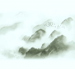 新中式山水壁纸-ID:601315987