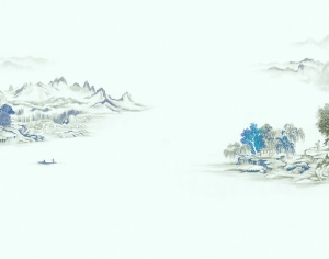 新中式山水壁纸-ID:569069479