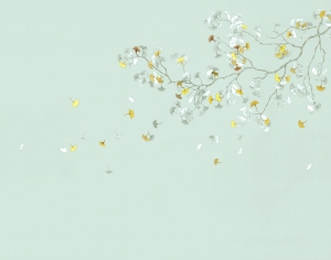 新中式花鸟壁纸-ID:396168959