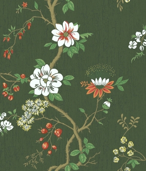 新中式花鸟壁纸-ID:583936934