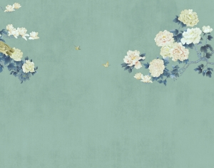 新中式花鸟壁纸-ID:234580079
