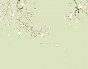新中式花鸟壁纸-ID:940188885