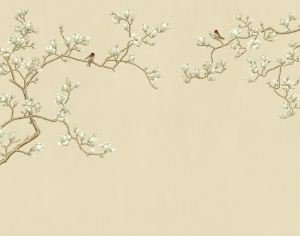 新中式花鸟壁纸-ID:465909969
