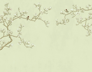 新中式花鸟壁纸-ID:483953006