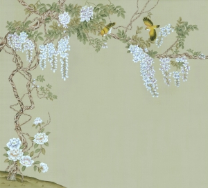 新中式花鸟壁纸-ID:464470485
