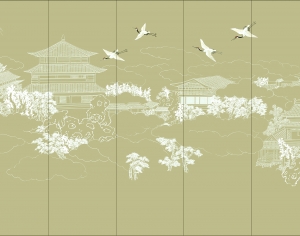 新中式壁纸壁画-ID:146548999