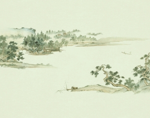 新中式壁纸壁画-ID:556658035