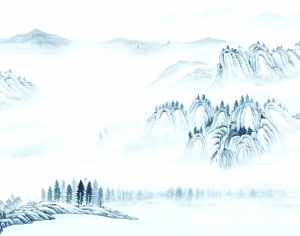新中式壁纸壁画-ID:721740963