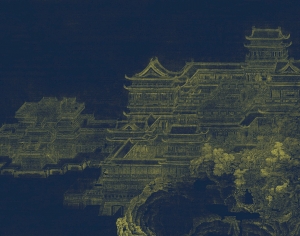 新中式壁纸壁画-ID:680836929