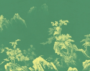 新中式壁纸壁画-ID:452981007