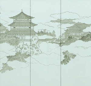 新中式壁纸壁画-ID:738786948