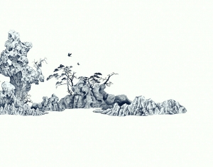 新中式壁纸壁画-ID:413758048