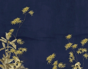 新中式壁纸壁画-ID:124084009