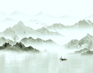 新中式壁纸壁画-ID:170425896