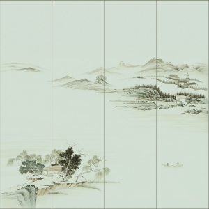 新中式壁纸壁画-ID:362696892