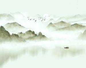 新中式壁纸壁画-ID:678210023