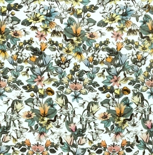 ModernAnimal And Plant Pattern Wallpaper