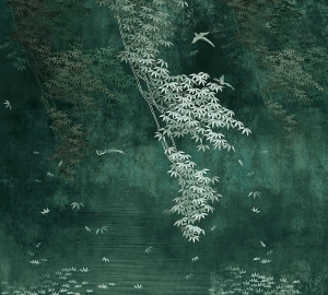 ModernAnimal And Plant Pattern Wallpaper