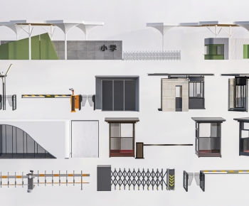 Modern Security Booth-ID:103819425