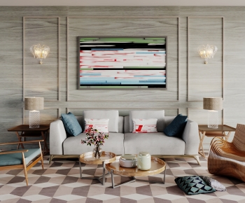 Modern Sofa Combination-ID:159410954