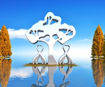 Modern Sculpture Sketch-ID:191298966