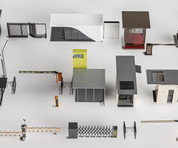 Modern Security Booth-ID:841839397