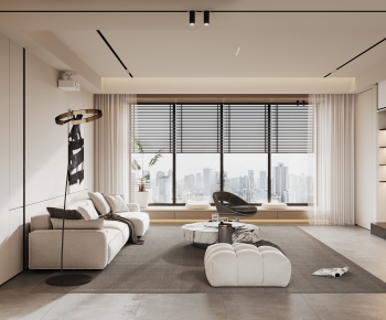 Modern A Living Room-ID:611830952