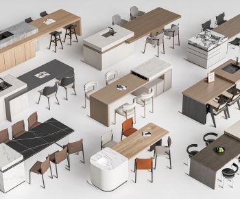 Modern Dining Table And Chairs-ID:740967992