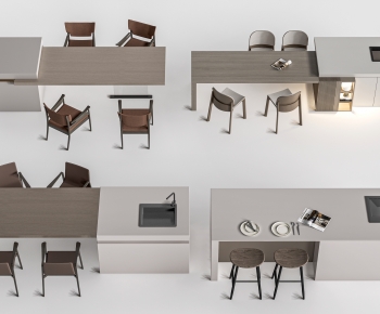 Modern Dining Table And Chairs-ID:212271935