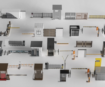 Modern Security Booth-ID:297050561