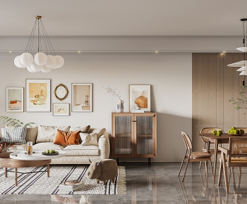 Modern A Living Room-ID:364934925