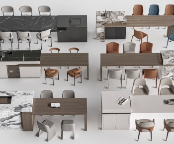 Modern Dining Table And Chairs-ID:961754088