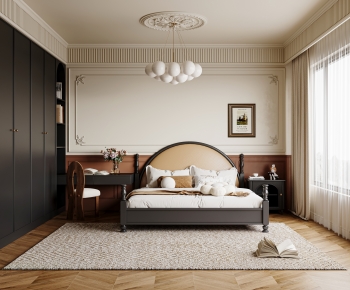 French Style Bedroom-ID:933480982