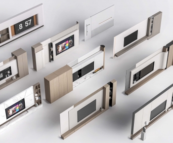 Modern TV Wall-ID:161190035