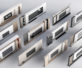 Modern TV Wall-ID:325629006