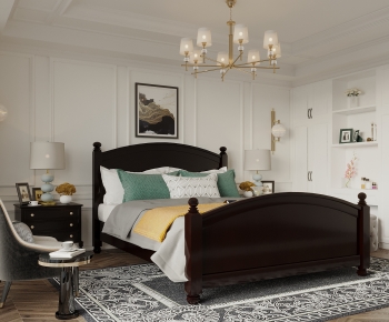 American Style Bedroom-ID:313180928