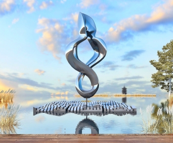 Modern Sculpture Sketch-ID:542359418