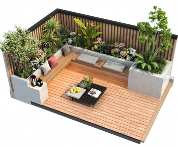 Modern Courtyard/landscape-ID:774482011