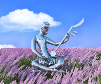 Modern Sculpture Sketch-ID:913588055