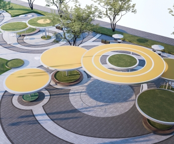 现代景观公园口袋公园-ID:849730971